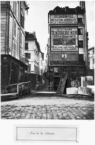 Rue de la Colombe, Párizs, 1858-78 alkotó: Charles Marville